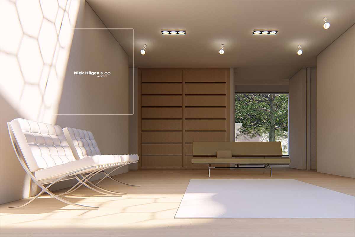 Verfijnde architectuur detail